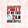thumbnail image 4 of Inktastic Party at My Crib 2 A.m. Bring Bottle Baby Humor Boys or Girls Baby Bodysuit, 4 of 5