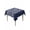 Blue, variant on Japanese Rectangle Tablecloth, Grey Simple Traditional Flowers Leaves Pattern Waterproof & StainResistant Tablecloth, Washable Oil-proof Table Cover for Dining/Party/Wedding/Camping/Buffet 54x108 In