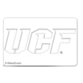 thumbnail image 2 of NCAA Central Florida Golden Knights Collegiate Central Florida UCF Multi-Purpose Stencil, 2 of 3