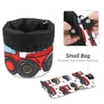 thumbnail image 4 of PhooArto Drawstring Cosmetic Bag, Barrel Shaped Portable Travel Makeup Bags, Cute Truck Tractor Pattern Large Capacity Waterproof Multifunctional Bucket Toiletry Bag, 4 of 6