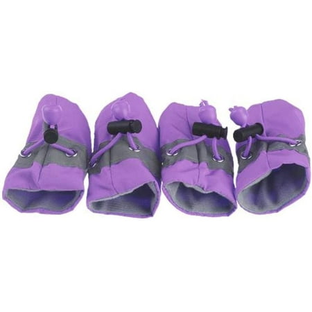 Dog Winter Cotton Soft Shoes Rain Anti-Slip Boots Reflective Puppy Shoes Pomeranian Soft-Soled Pet Boots
