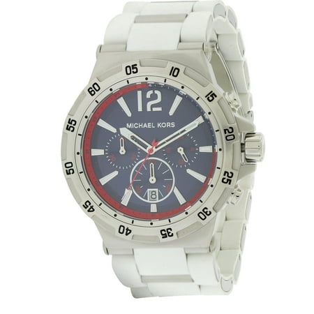 Michael Kors Silicone Wrapped Chronograph Mens Watch MK8297