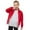 Red, variant on Huowey Baby Kids Zip Up Stand Collar Jacket Boys Girls Lightweight Jackets Cardigan School Coat Stylish Dailywear, 7-8 Years