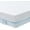 Blue - Cooling 38"x24"x4", variant on BaybyNest Mini Crib Mattress, Breathable Tencel-Lyocell Cover & Gel Memory Foam for Dual-Sided Infants & Toddlers, Fits Portable Cribs and Playards - 38x24x4 inches
