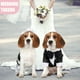 thumbnail image 2 of Camisa para perro Qidelong, ropa de esmoquin de boda para cachorro, 2 of 9
