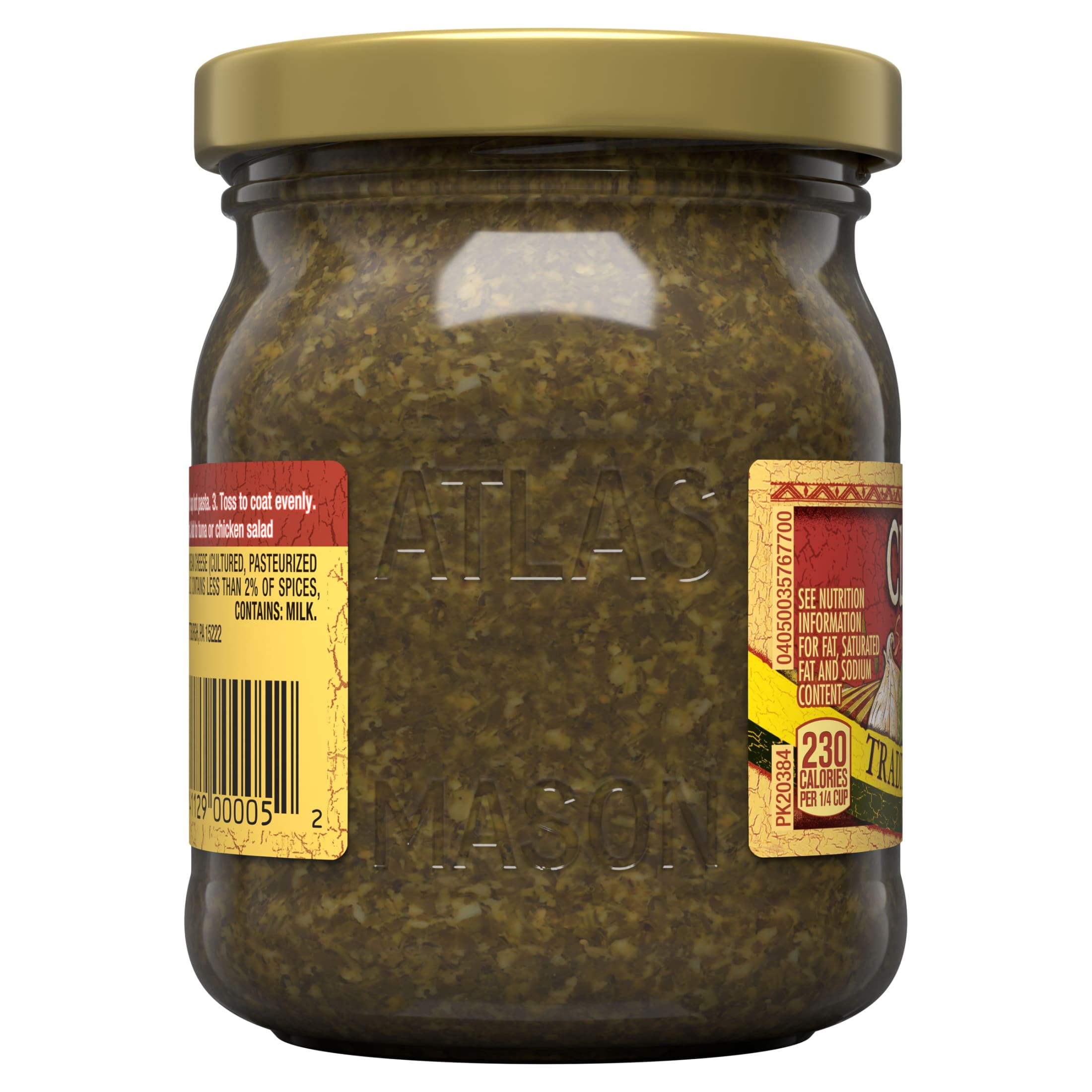 Traditional basil pesto