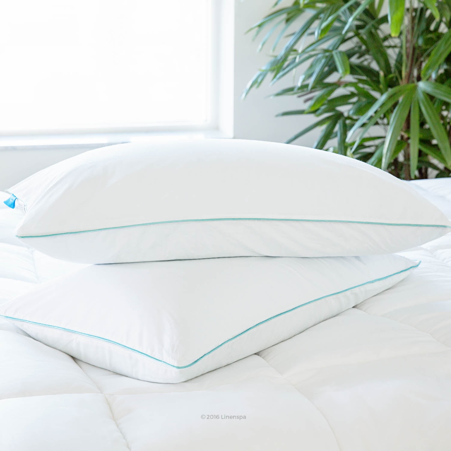 linenspa shredded memory foam pillow