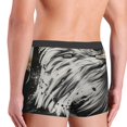 thumbnail image 5 of Balery Ink Style Bald Eagle Men's Boxer Briefs, Soft and Breathable Cotton Underwear with nylon Waistband-Large, 5 of 9