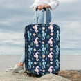 thumbnail image 5 of Salouo Seahorses And Plants Pattern Travel Dust-proof Suitcase Cover, Softside Suitcase Protector Luggage Cover Protector for 18-32inch ,Not Included Suitcase, 5 of 8