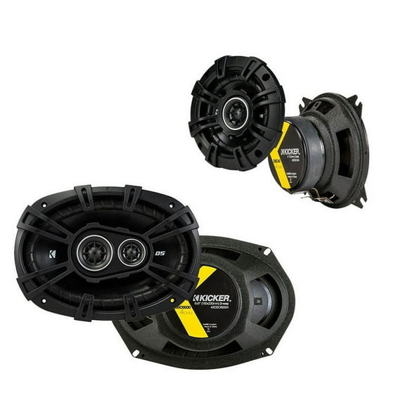 Fits Buick Reatta 1988-1989 Factory Speaker Upgrade Kicker DSC4 DSC693 Package