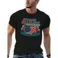 thumbnail image 2 of JeeweySaucy pure cotton men's business casual T-shirt: eye-catching  & badge design, round neck, short sleeves, versatile for business & daily wear, summer-friendly, 2 of 10