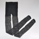 thumbnail image 3 of Medias ultrafinas de cintura alta YONGSHENG negras transparentes con diseño de lentejuelas y estrellas brillantes, 3 of 5