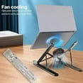 thumbnail image 4 of Aluminum Alloy Laptop Holder Stand Adjustable Foldable Portable for Notebook, 4 of 6