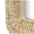 thumbnail image 6 of DecMode 32" x 47" Brown Handmade Woven Wall Mirror, 6 of 10