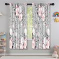 thumbnail image 5 of Blackout Kids Curtains,Pioneer Flower Floral Print Pattern Childrens Insulated Curtains Set Of 2,Bedroom Essentials,Toddler Room Decor 42"x63", 5 of 5