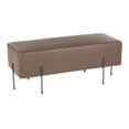 thumbnail image 1 of Daniella Contemporary Bench by LumiSource, 1 of 7