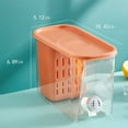 thumbnail image 3 of Large Water Bottle Cold Water Bottle with Faucet In 3.6L Refrigerator, Large Capacity Storage, Used for Fruit Dispenser, Fruit Teapot with Top and Socket, Lemon Bucket Water Bottle Storage, 3 of 7