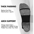 thumbnail image 3 of Tsoduce 5 Pairs Athletic Ankle Womens Socks Running Compression Socks for Women Cozy Low Cut Performance Soft Tab Socks, 3 of 6