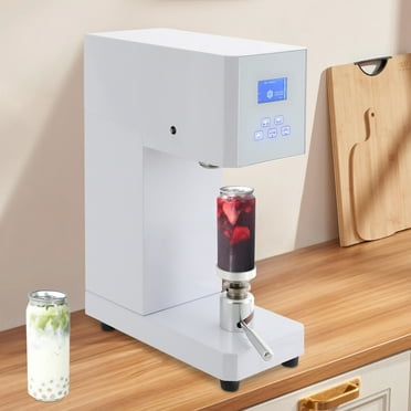 Miumaeov  Milk Tea Drink Bottle Sealer Semi-automatic Beverage Cans Sealing Machine 370W 110V