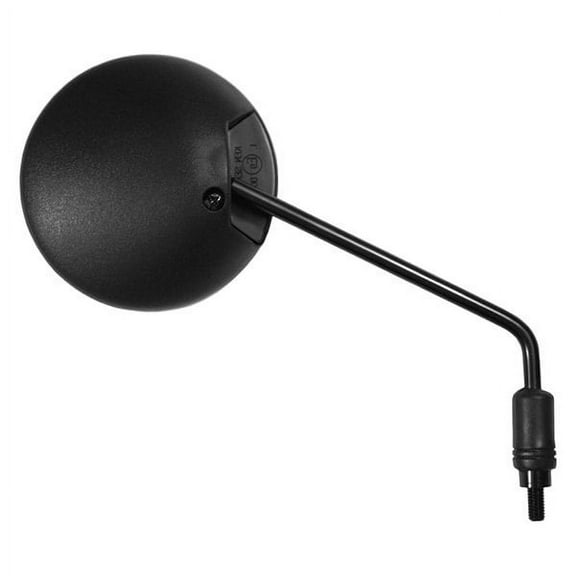 K Source 95106 - Scooter Motorcycle Left Side Textured Black (Polypropylene) Mirror