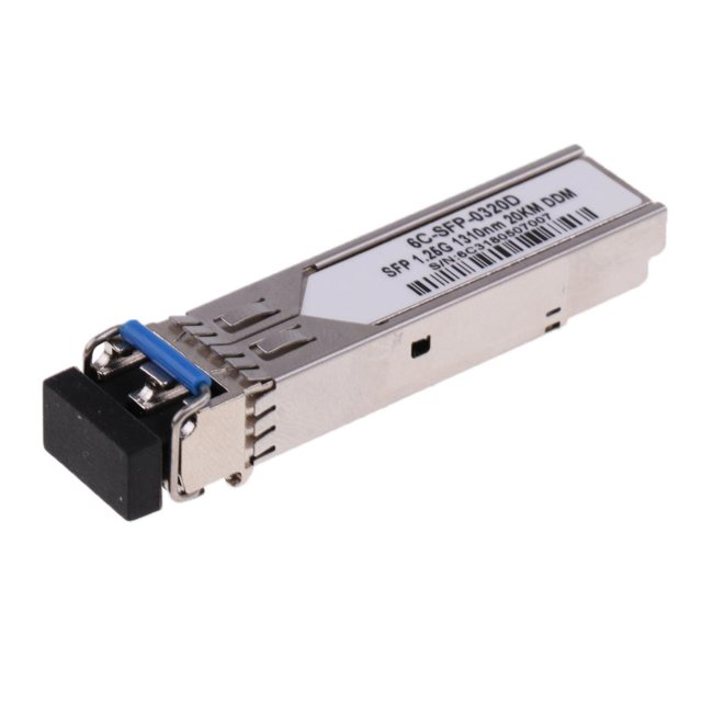 Transceptor óptico 6c-sfp-0320d 1.25 40 Km / 1310nm Receptor Transmisor SFP Compatible para Baoblaze Módulo transceptor de aluminio