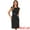 Black, variant on Elegant Round Neck Cap Sleeve Belted Work Sheath Dresses XL Hot Pink