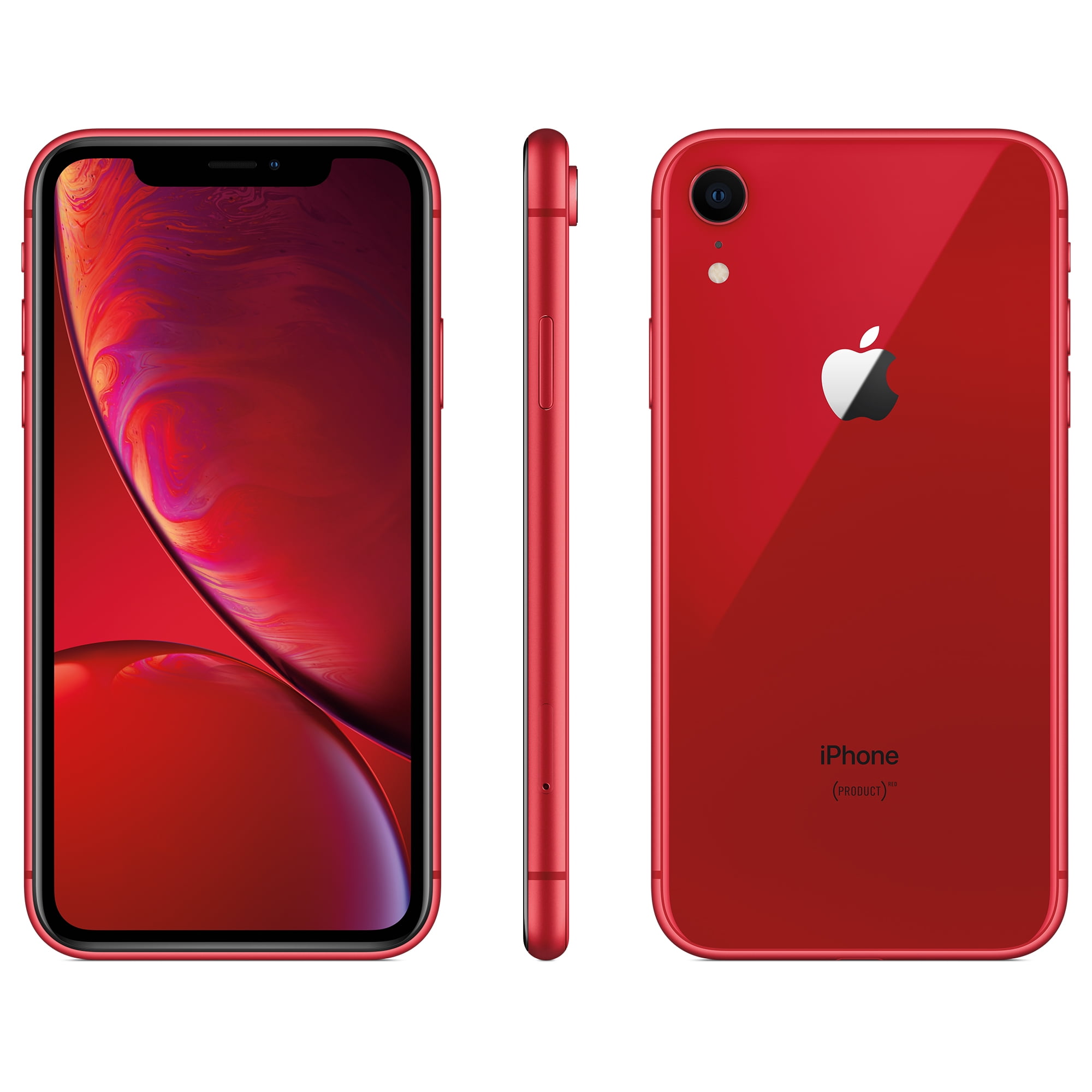 Walmart Family Mobile Apple iPhone XR, 64GB, Black- Prepaid