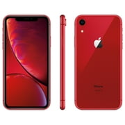 Walmart Family Mobile Apple iPhone XR, 64GB, Red- Prepaid Smartphone