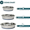 thumbnail image 6 of OurPets DuraPet Slow Feed Premium Stainless Steel Dog Bowl, Medium (4.5 Cups), Silver, 6 of 8