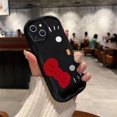 thumbnail image 1 of Sanrio Toy Hello Kitty 3D Wave Case For iPhone 15 14 13 12 11 Pro Max Mini X XR XSMAX 8 7 6S Plus Soft Silicone Cover, 1 of 7