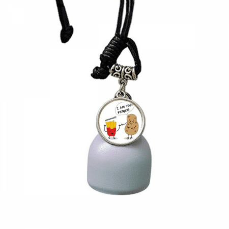 Father Potato Chips Origin Wind Chimes Bell Car Pendant