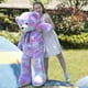 thumbnail image 4 of Oso de peluche Tezituor, 132 cm, arcoíris gigante, color morado, 4 of 7