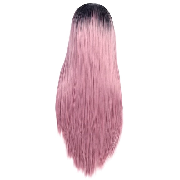 Women's Fashion Wig Front Lace Synthetic Hair Short Wigs Straight Wig