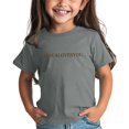 thumbnail image 5 of CCRFTGI Jesus Loves You Cute Teen Girl Shirts Size 10-12 Short Sleeve Letter Girls Clothes Tee Shirts Summer Casual Soft Lightweight Crew Neck T-Shirts Gray 5-7 Years, 5 of 6