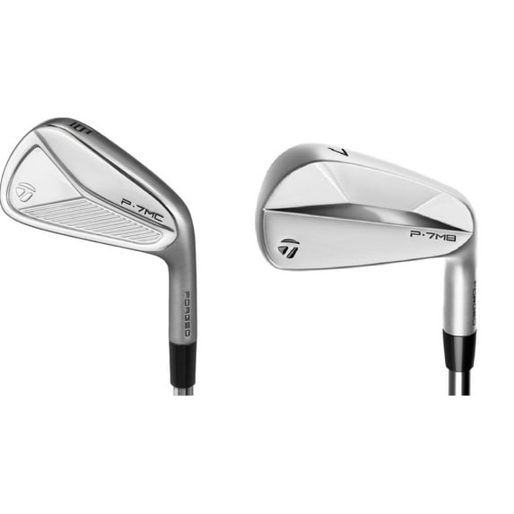 Pre-Owned TaylorMade P7MC 2023 / P7MB 2023 Combo 4-PW Iron Set X Stf DG Tour Issue X100 VG