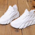 thumbnail image 5 of CHICVOMEY Breathable Sneakers for Women Running Shoes Lace Up Sneakers Non-Slip Blade Sole Comfortable Sneakers Casual Walking Shoes, 5 of 6