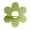 Green, variant on Ruanlalo Rustic Floating Shelf Wall Display Shelf Wooden Flower Shaped Storage Organizer for Crystal Plants Living Room Kitchen Home Decor