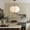 White, variant on UEEYAC Eloise Scallop Milk Glass Semi-Flush Mount Pendant Ceiling Light