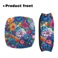thumbnail image 2 of HELLHERO Walker Seat Cover Flowers Walker Seat Cushion Cover & Easy to Clean for Seniors Parks with Non-Slip Fit, 2 of 7