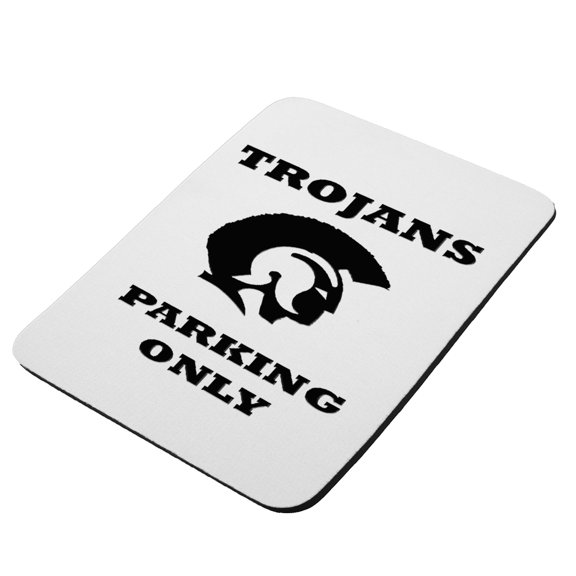 Trojans Parking Only - KuzmarK Mousepad / Hot Pad / Trivet