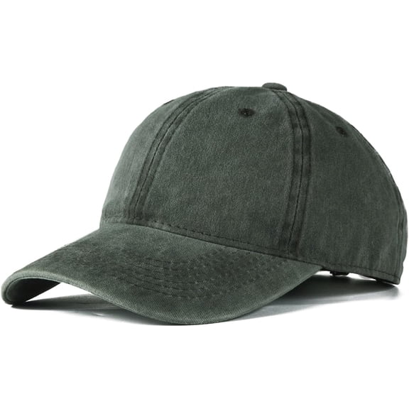 DOVACKA Low Profile Adjustable Baseball Cap, Soft Washed Cotton Golf Dad Hat, Men & Women