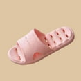 thumbnail image 7 of Lenago Women's Bath Slippers Quick Drying Non Slip Bath Slippers Shower Shoes Sandals with Drain Holes Summer Beach Sandals House Room Slipper, 7 of 7