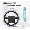thumbnail image 5 of Glow in Dark Paint Splatter Steering Wheel Cover Universal 15 Inch Premium Non-Slip Breathable Car Steering Wheel Accessories for Women Men, 5 of 7