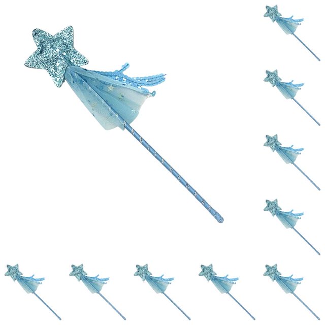 Vogacara Cat Teaser Party Accessories Beautiful Girl Wand Birthday Dressing Up Diseño lindo Suministros para mascotas Angel Stick de moda Azul Type1 NO1