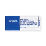 Surgilube Lubricating Jelly - Carbomer free 3 Gram Individual Packet 144 per Box 281020543