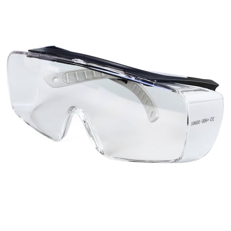 M Buder Co2 Laser Safety Glasses Professional 10600Nm Reflective Eye Protection Goggles for Engraver Cutter 7.87 inches / 20 cm Black/White 1 Count