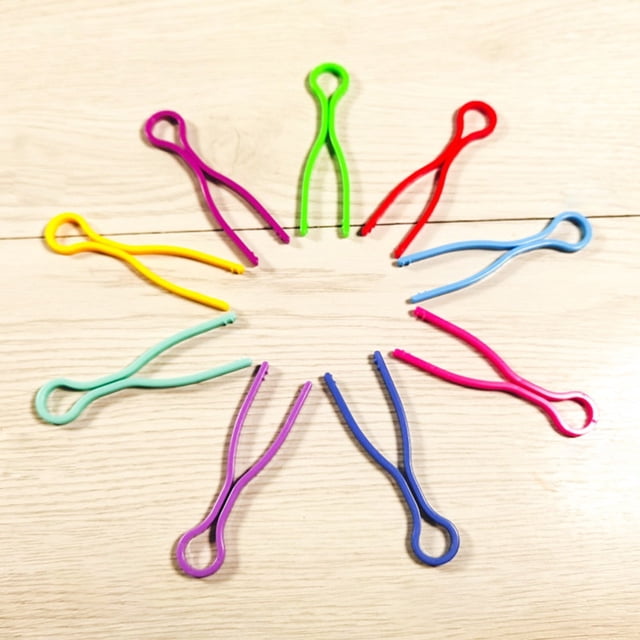 BUYISI Sewing Bobbin Clips Accessories Colorful Exquisite Lightweight Organizer Mixed Color 100Pack