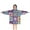 Multicolor Ethnic Geometric-1, variant on Multicolor Ethnic Geometric Patchwork Pattern Blanket Hoodies for Kids 6-13YR Oversize Wearable Blanket Hoodies for Boys Girls Teens