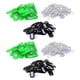 thumbnail image 1 of Etiquetas de plástico para llaves Anillos de metal Tarjeta de identificación de equipaje Etiqueta de nombre Etiquetas de coche Llavero Identificadores negro blanco verde Sunnimix Llaveros Etiquetas, 1 of 8