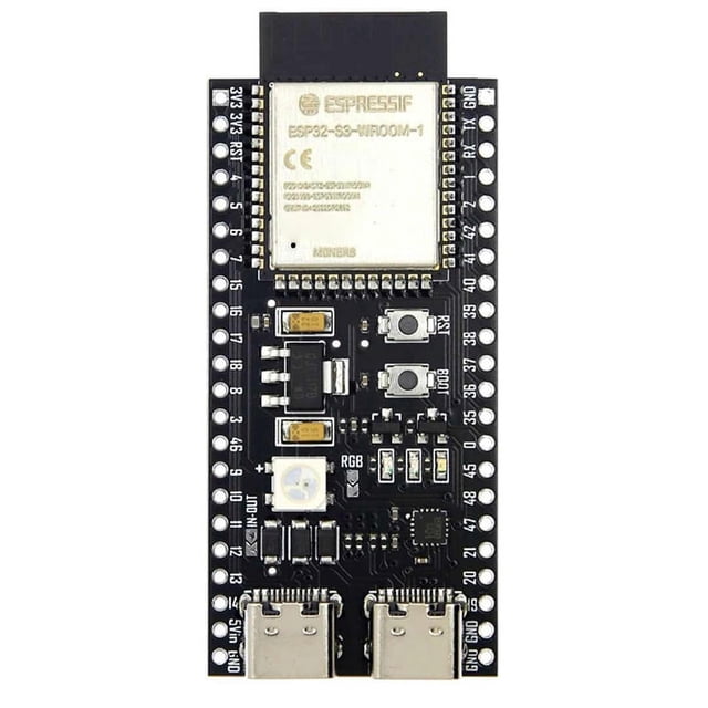 ESP32 ESP32-S3 WiFi+Bluetooth IoT Dual Type-C Placa de Desarrollo Placa de NúCleo ESP32--DevKitC-1 Placa de Desarrollo
